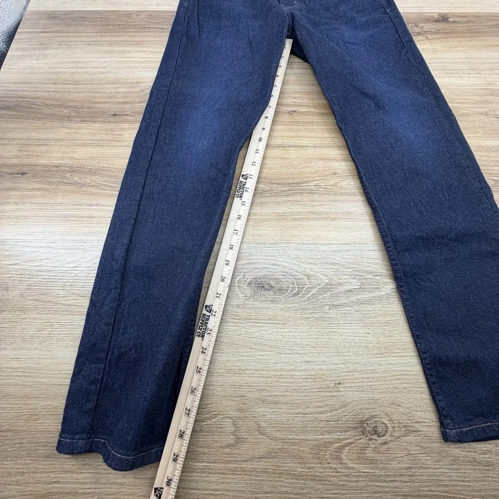 NWT Men's Levi's 502 Taper Stretch Dark Blue Jeans Size 32